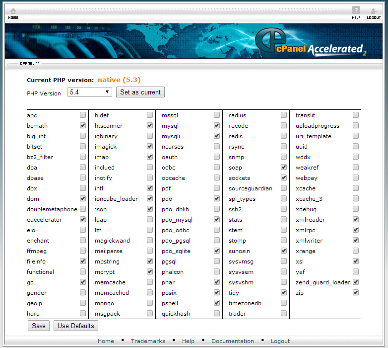 Step 3 - PHP Modules